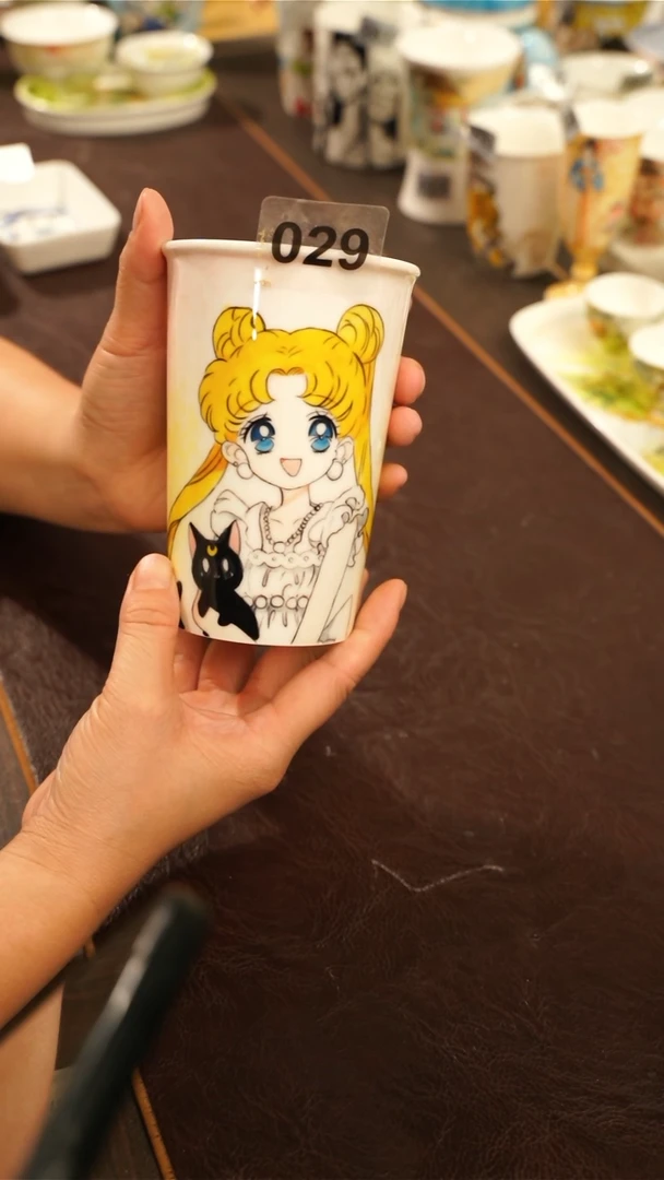 景德镇高温釉下彩纯手工手绘029