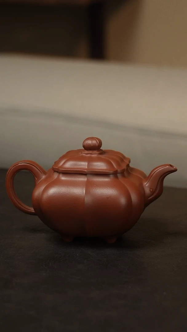 茶壶紫砂朱泥大红袍紫砂