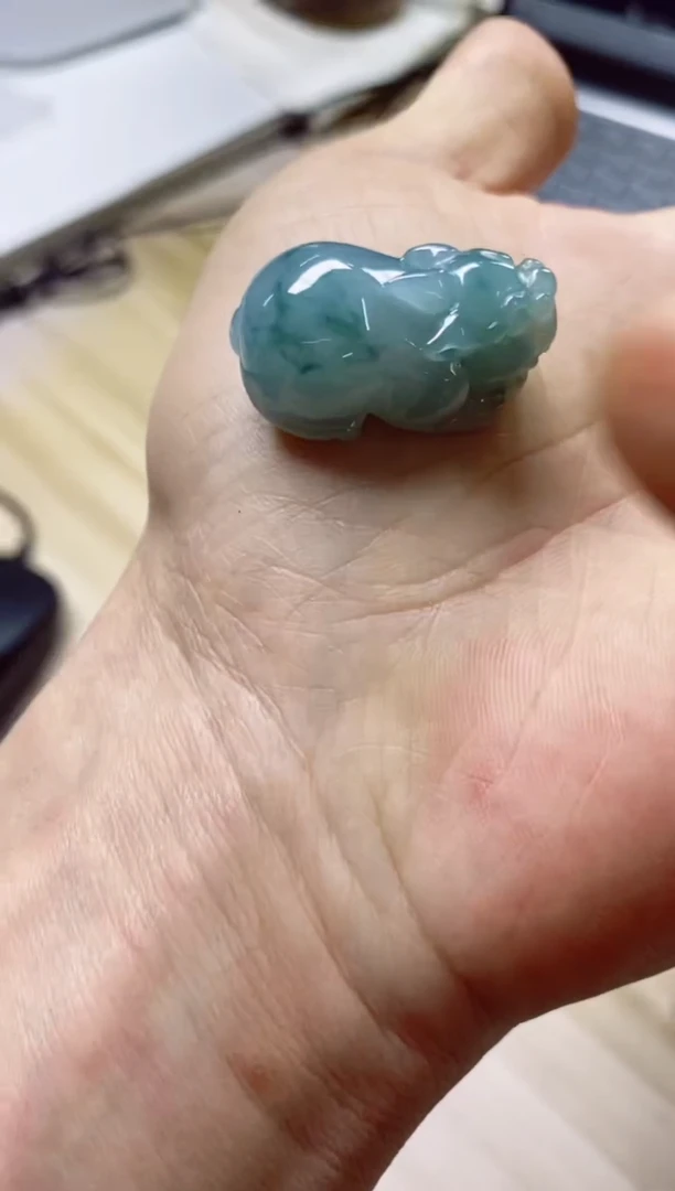 翡翠未镶嵌颈饰诺*@31天然缅甸翡翠A货4单