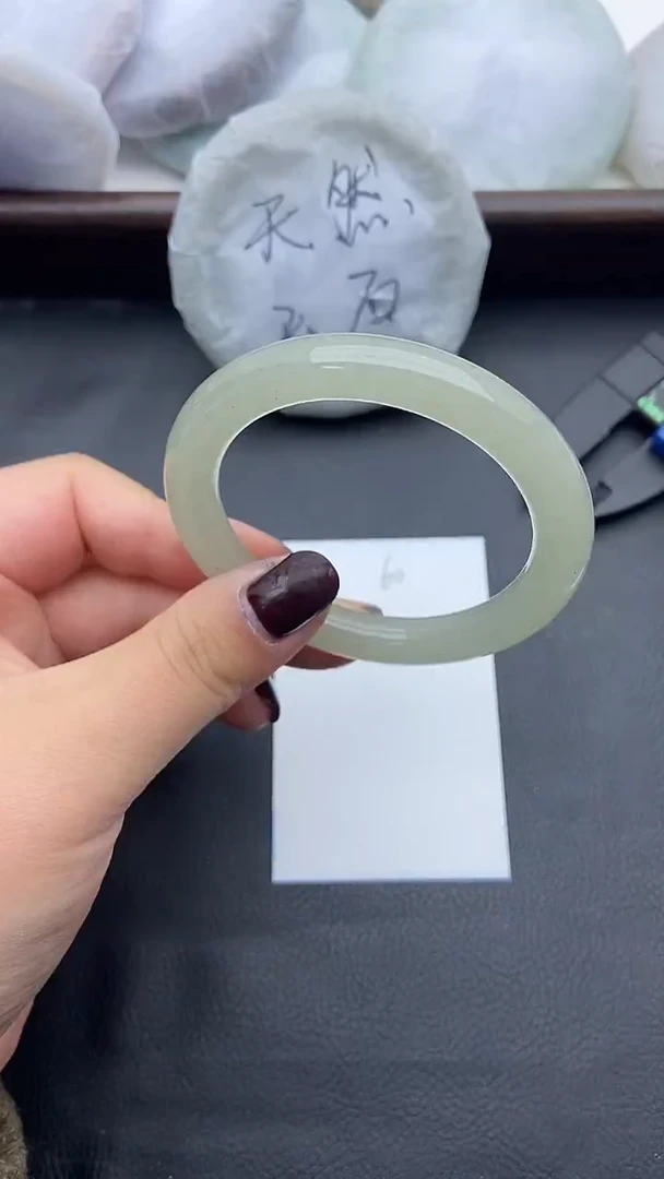 未镶嵌手镯石英质玉60+52/53