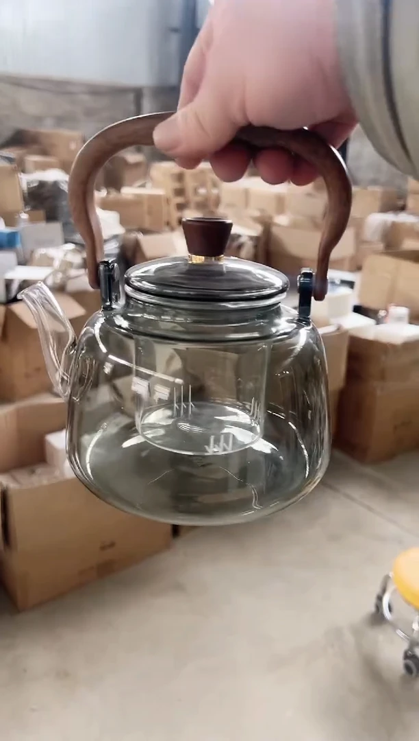 高硼硅玻璃泡茶壶