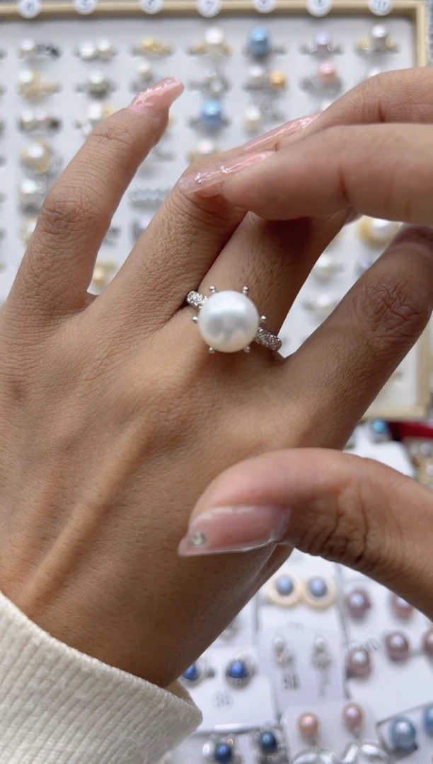 【闪购商品】淡水珍珠耳饰合金97