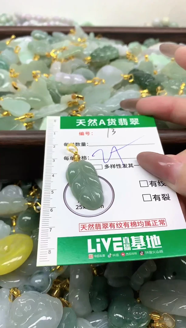 颈饰未镶嵌翡翠未镶嵌a货翡翠-73