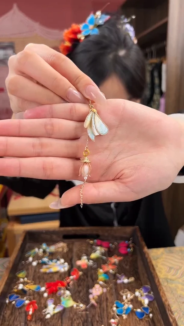 【闪购商品】刺绣苏绣世家非遗手工（耳环）