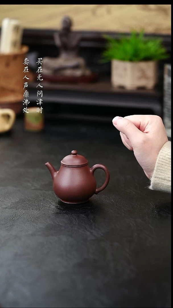 茶壶紫砂用****1宋俊涛光素潘壶