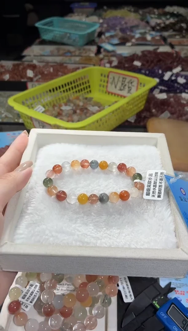 未镶嵌手链水晶287号 多样性发一D 8+