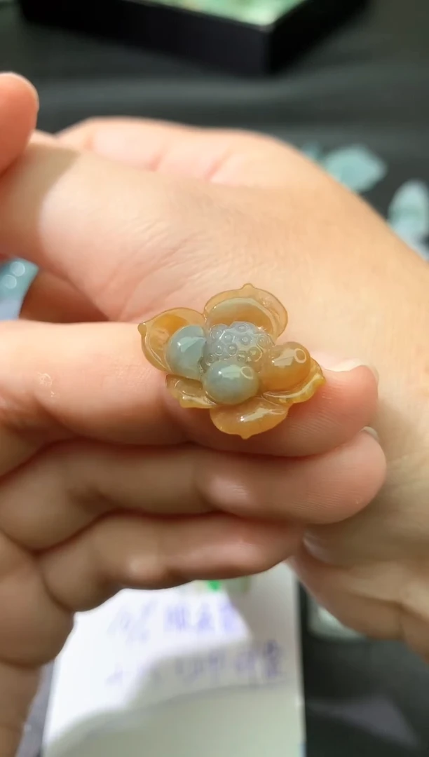 翡翠未镶嵌颈饰吊坠
