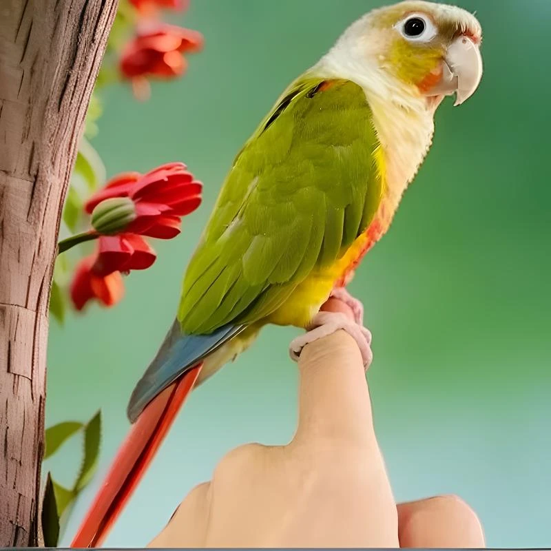 宠物手养鹦鹉【一物一拍】