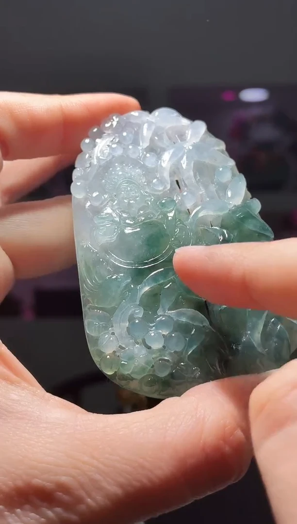 未镶嵌定制翡翠天然翡翠-64