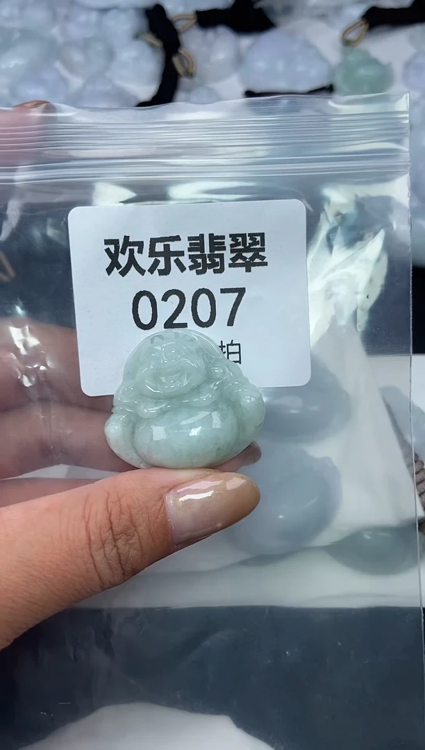 颈饰未镶嵌翡翠缅甸天然翡翠0207