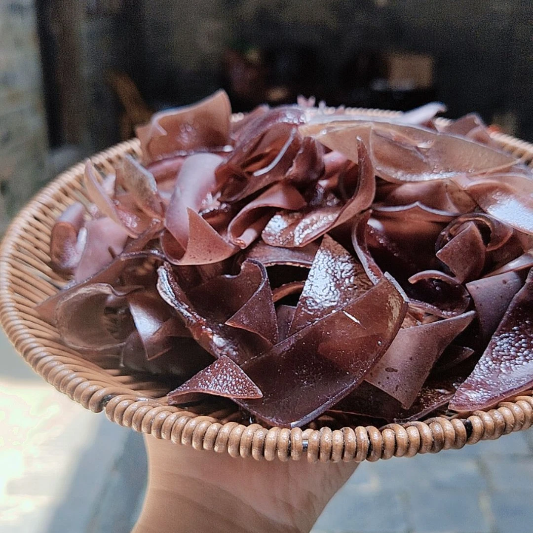 平江本地纯手工制作紫薯粉皮原味粉皮Q弹爽滑自然火锅店饭店批发