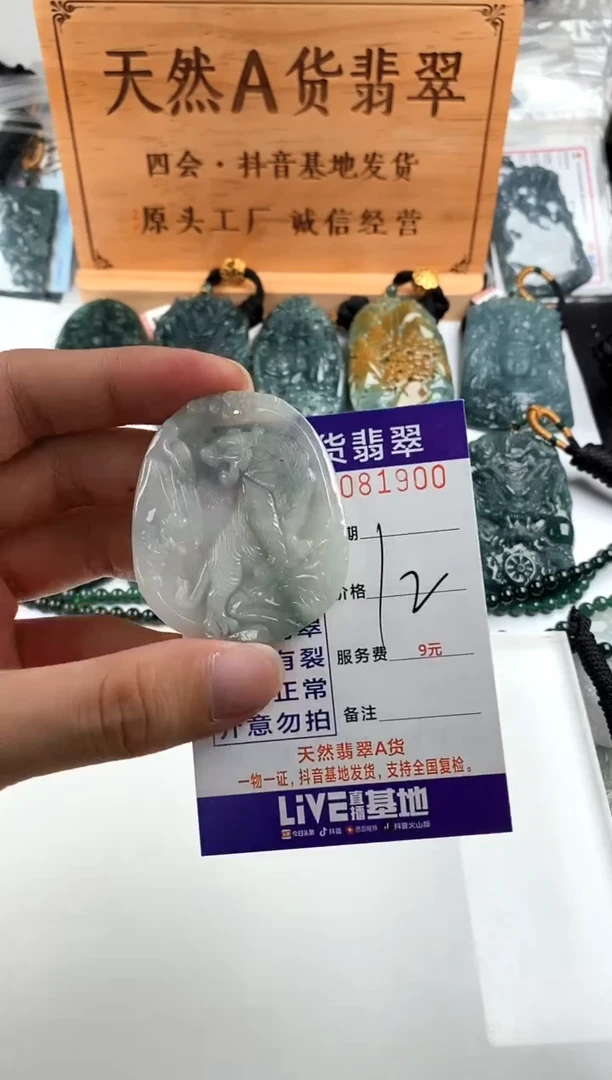 颈饰未镶嵌翡翠