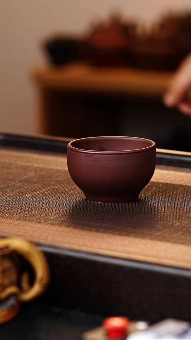 茶杯紫砂原矿紫砂杯