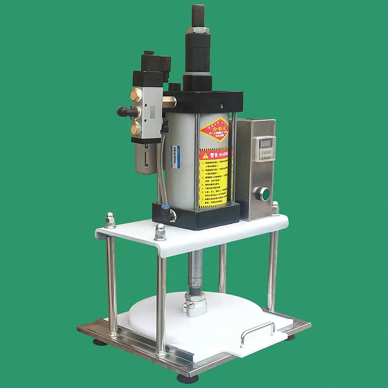 台式气动吹气防粘直径20厘米压饼机 适用手抓饼白吉馍等多种饼类