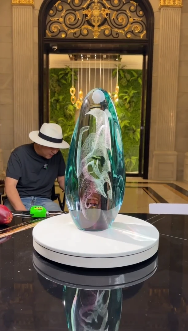 【闪购商品】摆件月虹艺术琉璃摆件R123