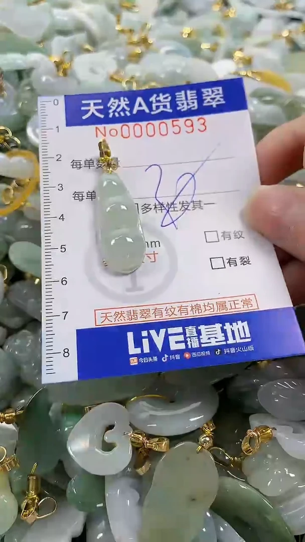 颈饰未镶嵌翡翠纯天然a货翡翠