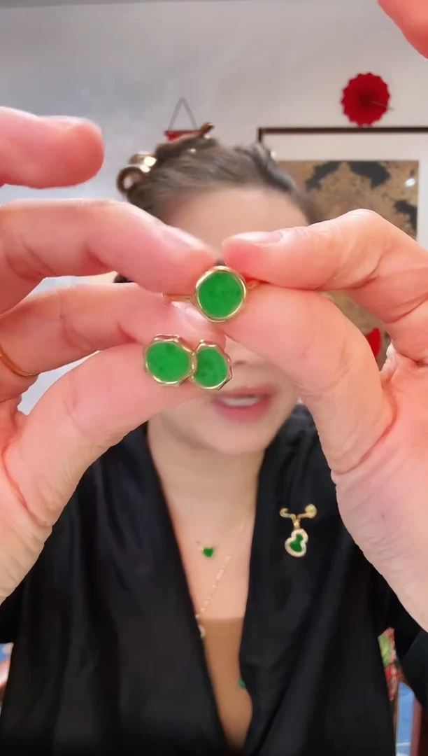 【闪购商品】翡翠颈饰银S925镶嵌套装