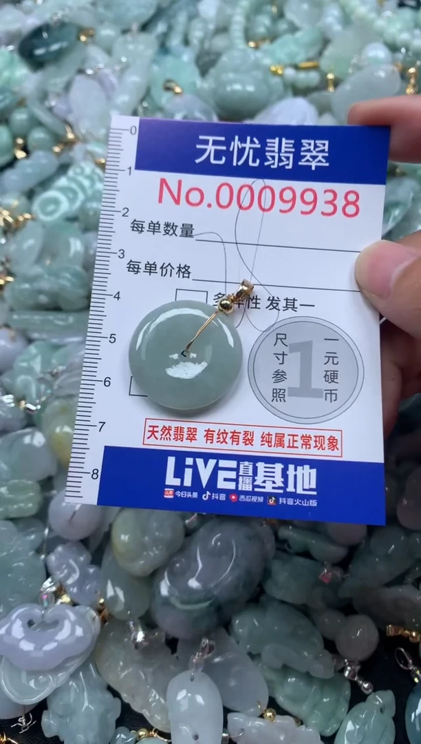 颈饰未镶嵌翡翠9938