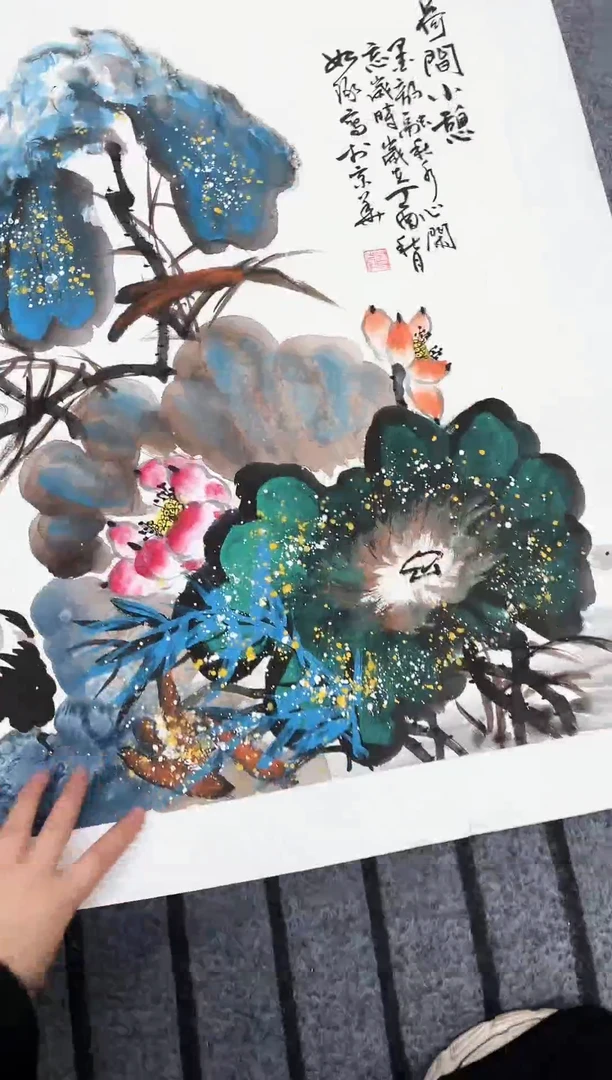 精品国画花鸟作品