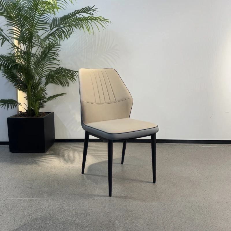 新款椅子餐椅凳子轻奢酒店餐椅家用简约北欧餐厅极简人体工学椅字