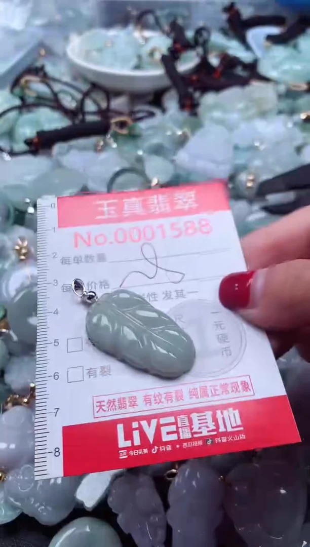 颈饰未镶嵌翡翠1588