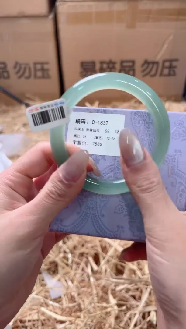 未镶嵌手镯石英质玉D-1837