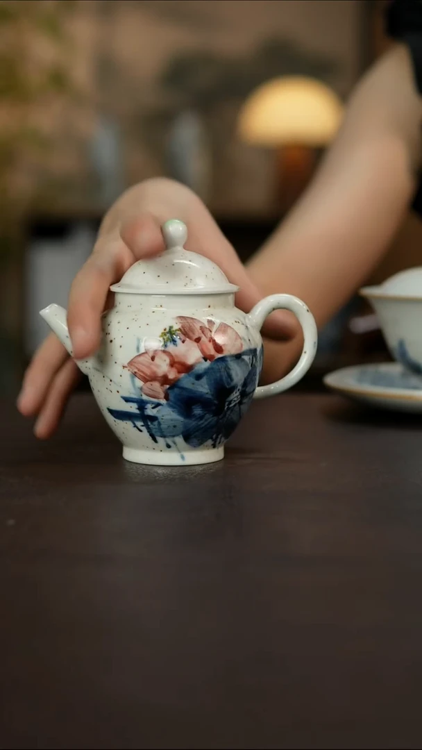 杯景德镇陶瓷杯碗柴烧多人