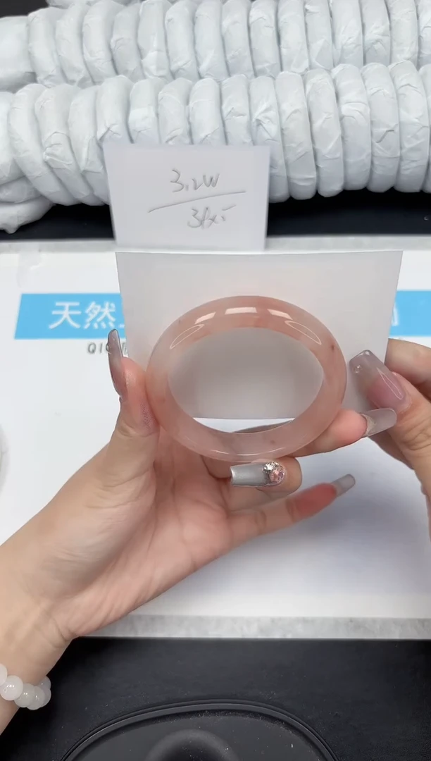 【闪购商品】石英质玉手镯未镶嵌384-54.5