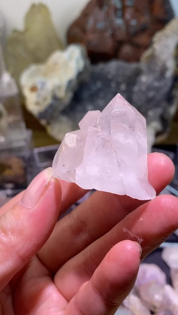未镶嵌珠宝半成品水晶11号金口河高透水晶城堡