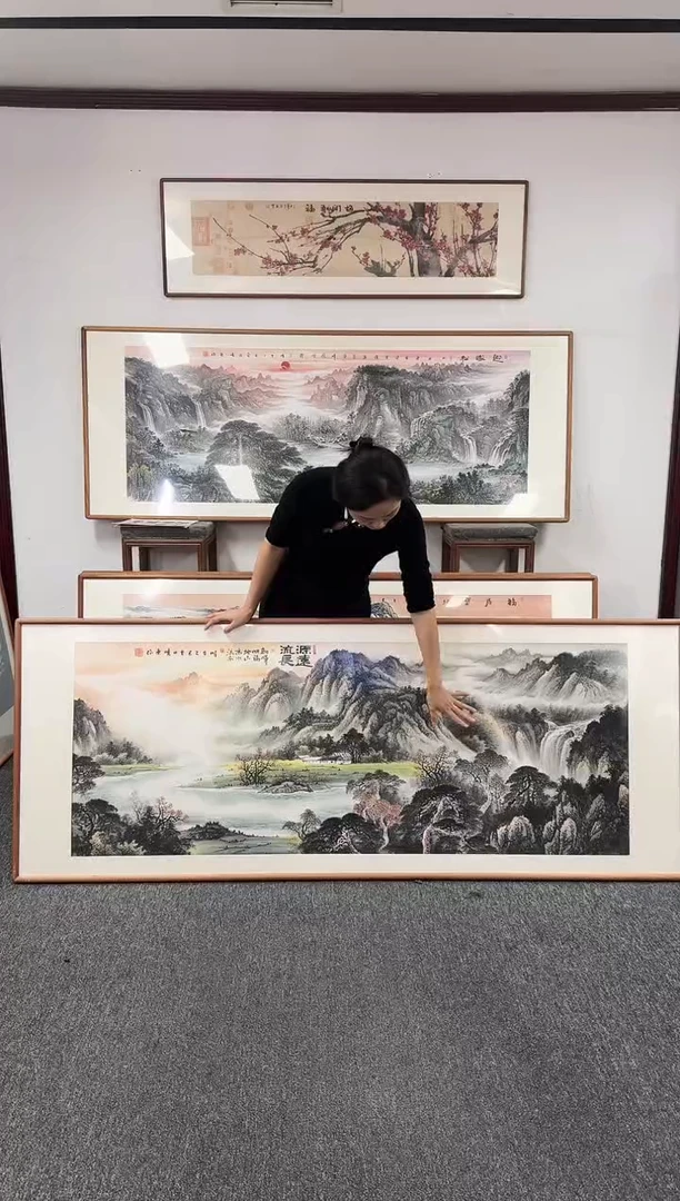 国画源远流长 210*80 张晓东