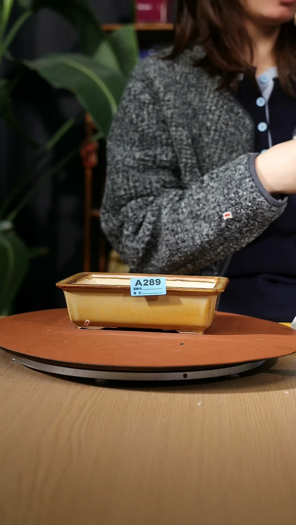 【石湾花盆】长方盆微瑕289