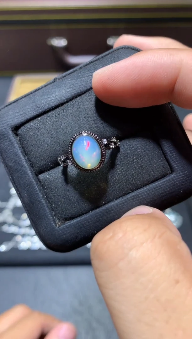 未镶嵌欧泊戒指P03