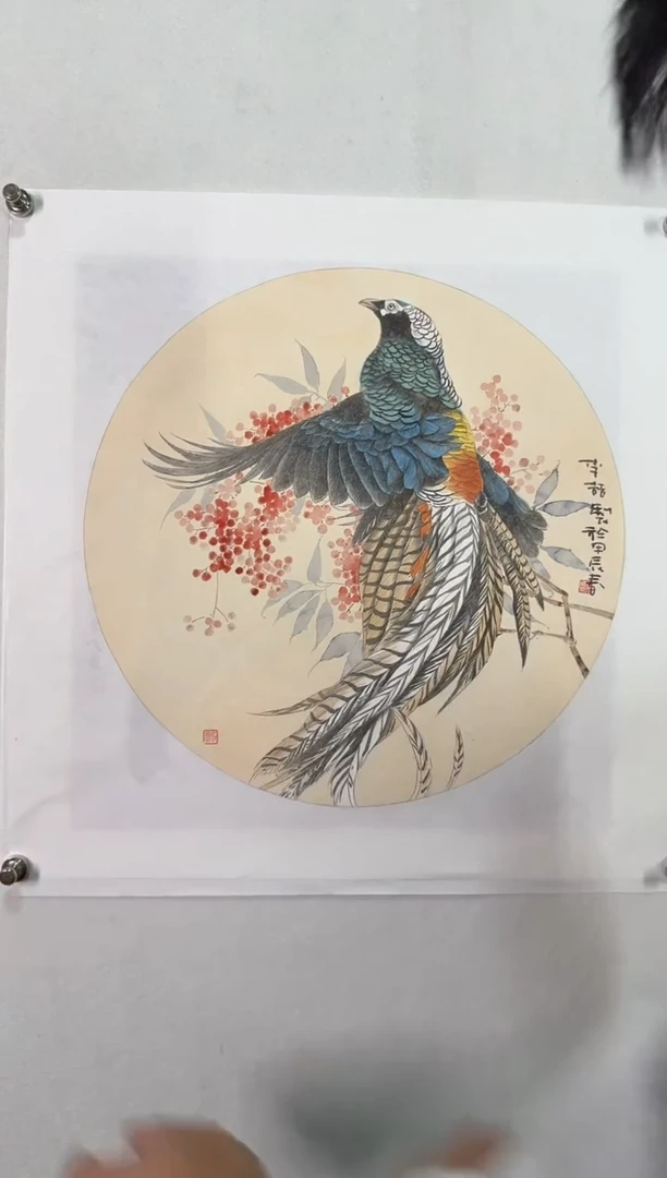 国画炳山艺术--李喆老师作品