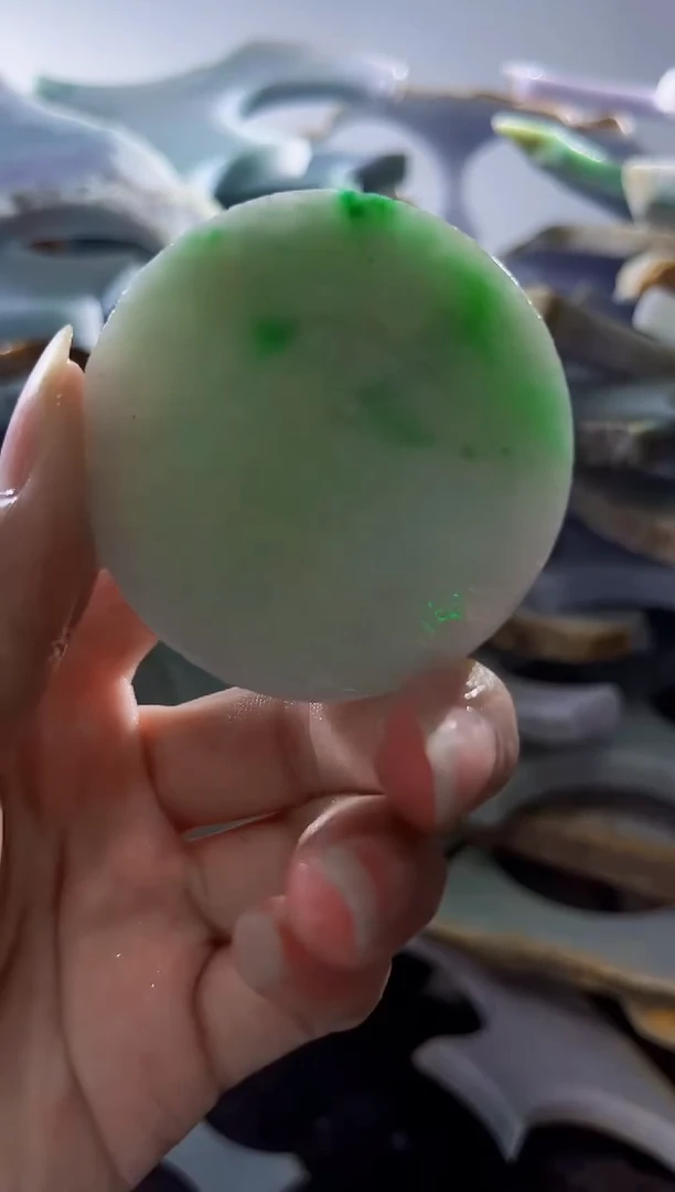 裸石翡翠缅甸翡翠A货陈3511