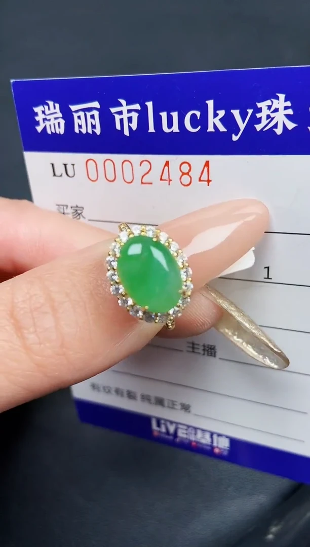 【闪购商品】翡翠颈饰银S925镶嵌2484