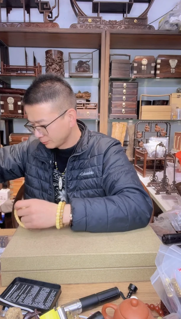 【闪购商品】乌木类书架271独8*9老型单圈手串