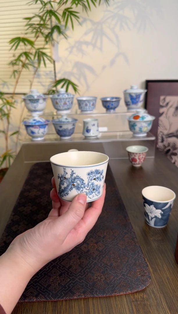 【闪购商品】景德镇手绘茶杯茶杯