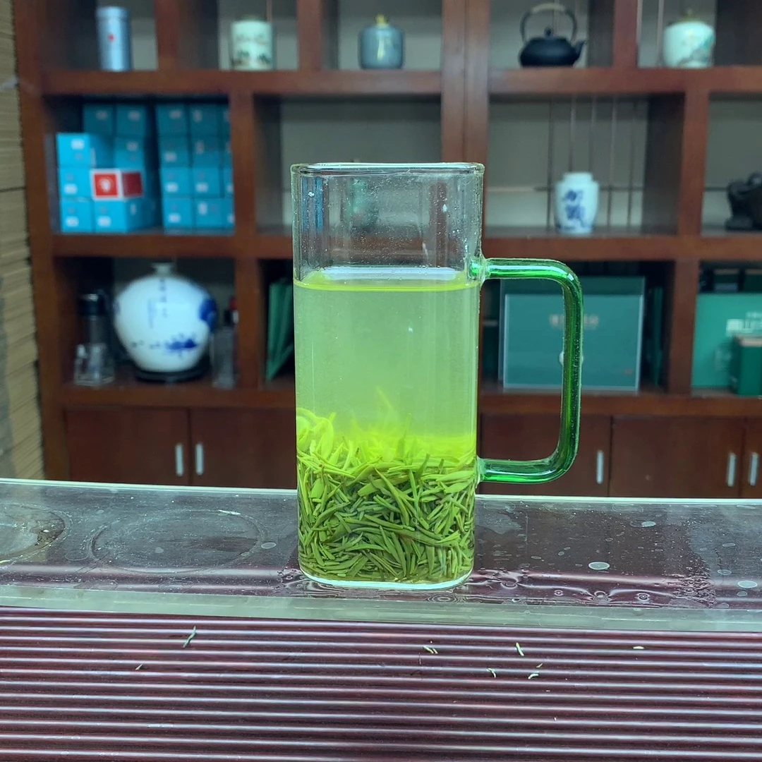 8# 本地高山茶 开园头采 超级兰花香 A02 明前毛尖茶 冰糖甜毛尖