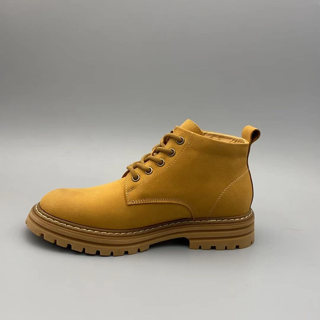 （孤品微瑕介意勿拍）新款轻质厚底系带男士皮鞋休闲鞋C847