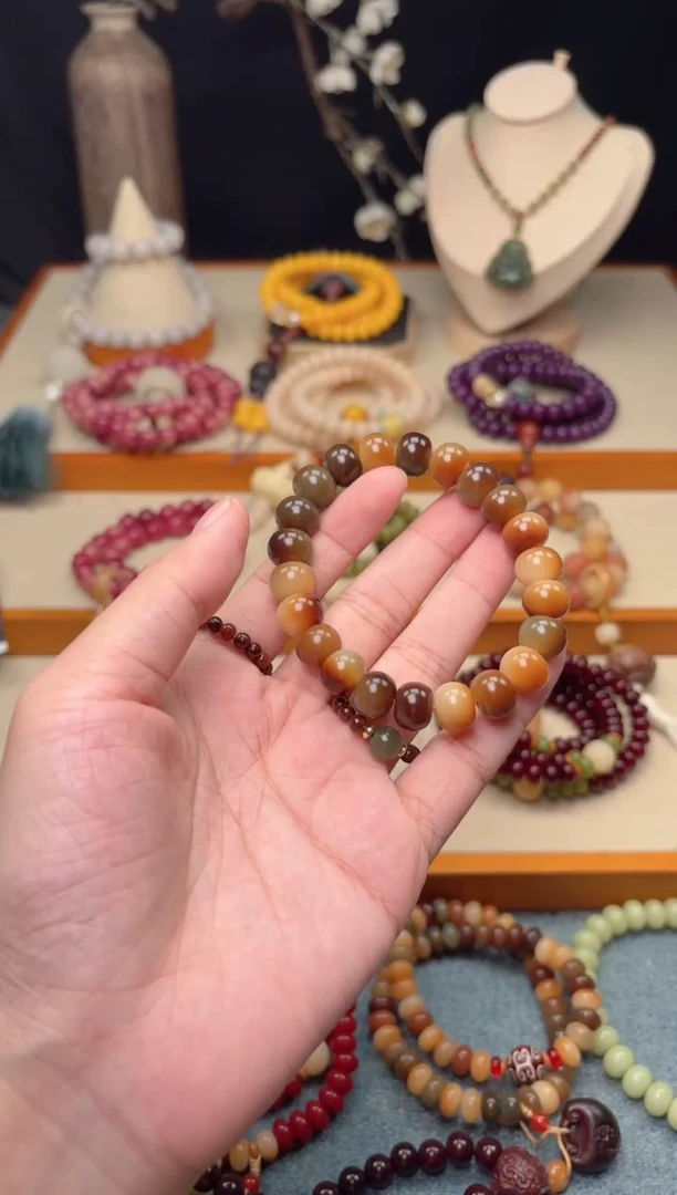 手串白玉菩提敦煌单圈