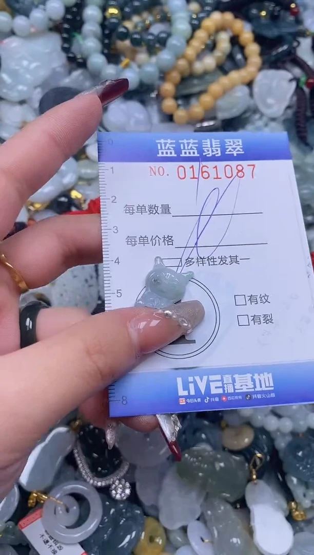 【闪购商品】翡翠颈饰未镶嵌闪购0161087多样性发其一