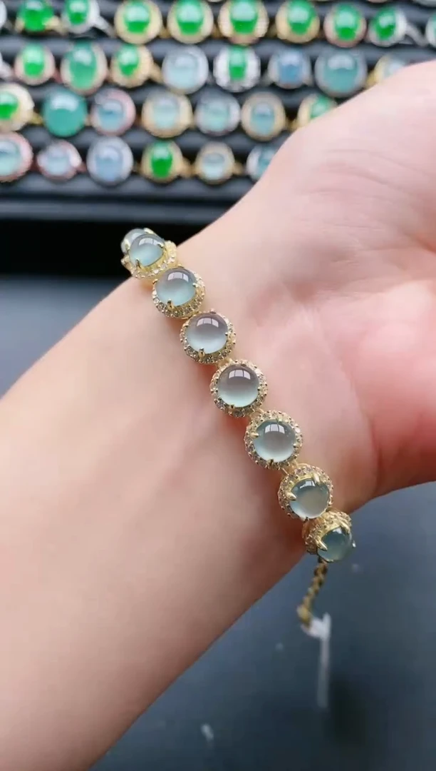 【闪购商品】翡翠戒指银S925镶嵌111111