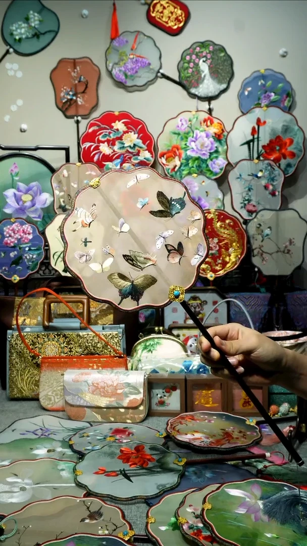 刺绣纯手工苏绣艺术品
