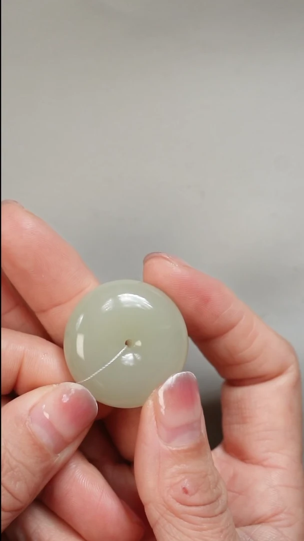 未镶嵌和田玉挂件平安扣