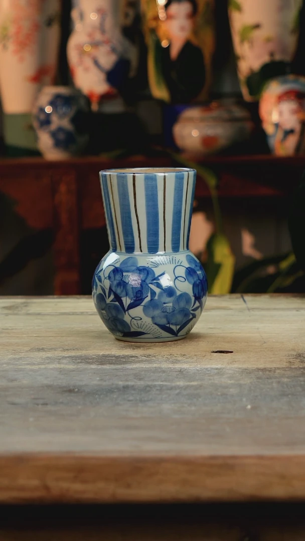【闪购商品】瓷片景德镇纯手工釉下彩精品花瓶