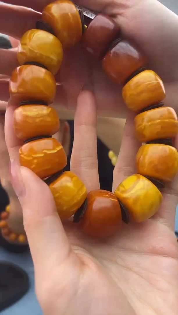 【闪购商品】蜜蜡珠宝奇石未镶嵌假一罚十，0101.24