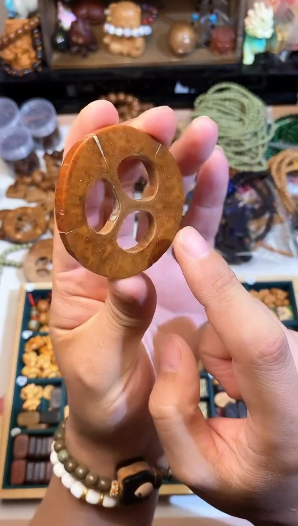 非洲檀香手串/手链库克三眼片片发1