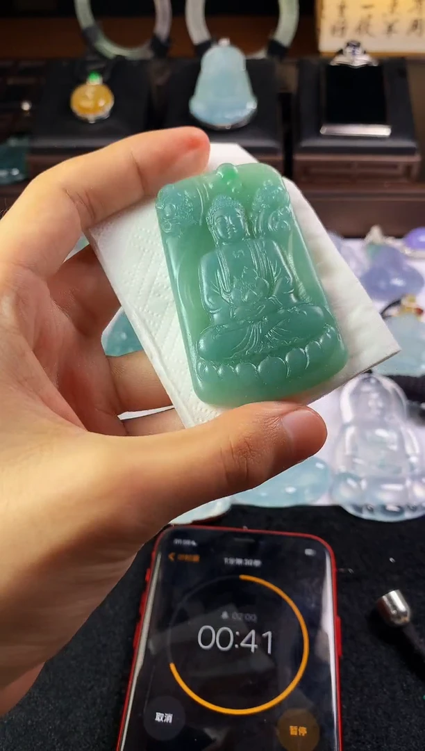 未镶嵌定制翡翠慢***～S毛货不退不换