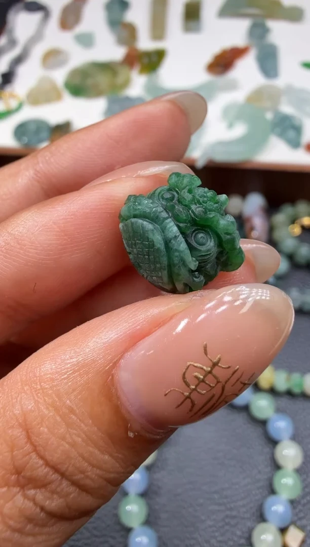 未镶嵌定制翡翠橘****?280