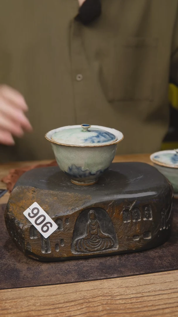 赵亮茶具盖碗906